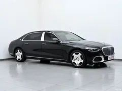 2021 Mercedes-Benz Maybach S-Class S 480 4MATIC, чёрный — фото 4