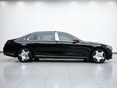 2021 Mercedes-Benz Maybach S-Class S 480 4MATIC, чёрный — фото 6