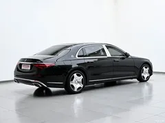 2021 Mercedes-Benz Maybach S-Class S 480 4MATIC, чёрный — фото 7