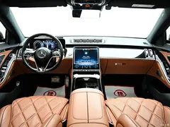 2021 Mercedes-Benz Maybach S-Class S 480 4MATIC, чёрный — фото 14