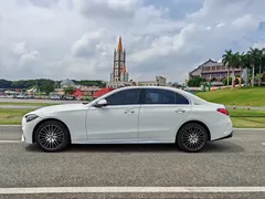 2023 Mercedes-Benz C-Class C 260 L Sport, белый — фото 3