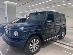 2020 Mercedes-Benz G-Class G 350, синий — фото 1