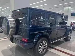 2020 Mercedes-Benz G-Class G 350, синий — фото 2