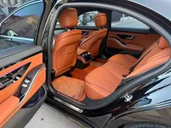 2021 Mercedes-Benz S-Class S 400 L, чёрный — фото 7