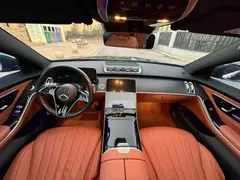 2021 Mercedes-Benz S-Class S 400 L, чёрный — фото 9