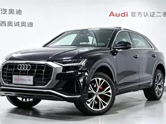 2021 Audi Q8 55 TFSI Premium Dynamic Model, чёрный — фото 1