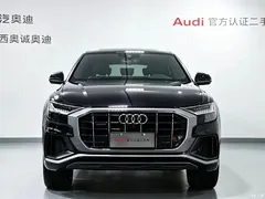 2021 Audi Q8 55 TFSI Premium Dynamic Model, чёрный — фото 2