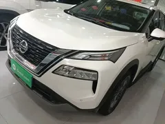 2021 Nissan X-Trail VC-Turbo 300 CVT 2WD Luxury, белый — фото 1