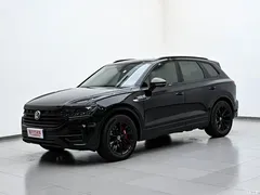 2022 Volkswagen Touareg 3.0TSI Ruixiang Obsidian Sports Package, чёрный — фото 2