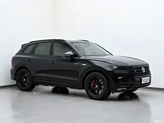 2022 Volkswagen Touareg 3.0TSI Ruixiang Obsidian Sports Package, чёрный — фото 4
