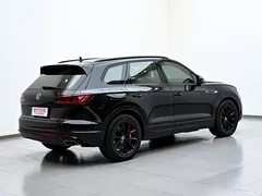 2022 Volkswagen Touareg 3.0TSI Ruixiang Obsidian Sports Package, чёрный — фото 7