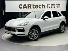 2019 Porsche Cayenne Cayenne 3.0T, белый — фото 1