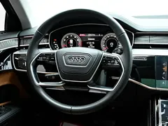 2023 Audi A8 A8L 50 TFSI quattro Premium Selection, чёрный — фото 19