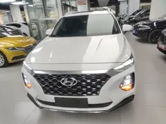 2020 Hyundai Santa Fe 380 TGDi AT 2WD GLS Luxury, белый — фото 3