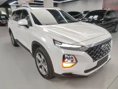 2020 Hyundai Santa Fe 380 TGDi AT 2WD GLS Luxury, белый — фото 4
