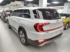 2020 Hyundai Santa Fe 380 TGDi AT 2WD GLS Luxury, белый — фото 5