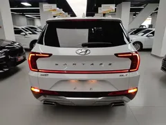 2020 Hyundai Santa Fe 380 TGDi AT 2WD GLS Luxury, белый — фото 6