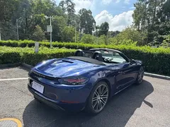 2022 Porsche 718 Boxster 2.0T, синий — фото 5
