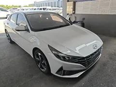2022 Hyundai Elantra 1.5L CVT GLX Elite, белый — фото 4
