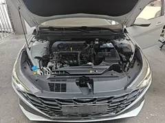 2022 Hyundai Elantra 1.5L CVT GLX Elite, белый — фото 20