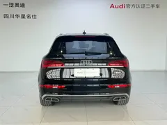 2021 Audi Q5L 45 TFSI, чёрный — фото 5