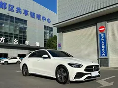 2022 Mercedes-Benz C-Class C 200 L Sport, белый — фото 3