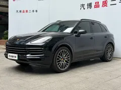 2021 Porsche Cayenne E-Hybrid 2.0T, чёрный — фото 1