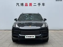 2021 Porsche Cayenne E-Hybrid 2.0T, чёрный — фото 2