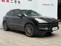 2021 Porsche Cayenne E-Hybrid 2.0T, чёрный — фото 3