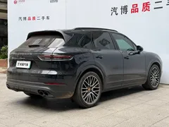 2021 Porsche Cayenne E-Hybrid 2.0T, чёрный — фото 5