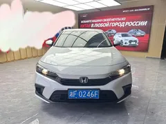 2022 Honda Civic 180TURBO CVT, белый — фото 2