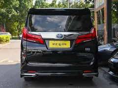 2020 Toyota Alphard Hybrid 2.5L Luxury, чёрный — фото 5