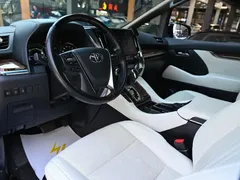 2020 Toyota Alphard Hybrid 2.5L Luxury, чёрный — фото 6