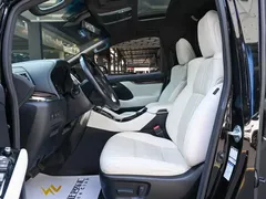 2020 Toyota Alphard Hybrid 2.5L Luxury, чёрный — фото 7