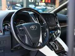 2020 Toyota Alphard Hybrid 2.5L Luxury, чёрный — фото 9
