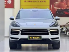 2021 Porsche Cayenne New Energy Cayenne E-Hybrid 2.0T, белый — фото 2