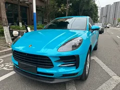 2021 Porsche Macan 2.0T, синий — фото 1
