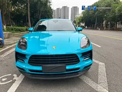 2021 Porsche Macan 2.0T, синий — фото 2