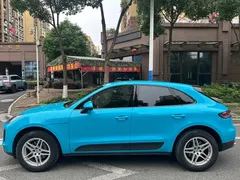 2021 Porsche Macan 2.0T, синий — фото 5