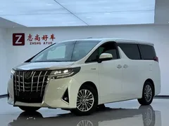 2021 Toyota Alphard Hybrid 2.5L Premium, белый — фото 1