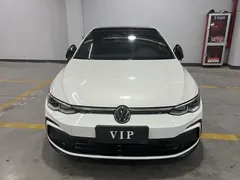 2021 Volkswagen Golf 280TSI DSG R-Line, белый — фото 2