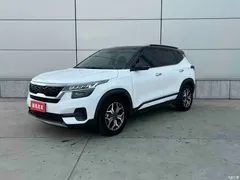 2021 Kia KX3 proud 1.5L CVT trend, белый — фото 1