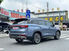 2022 Jetour Jietu X90 Zilong 2.0T DCT Changsheng 7 seats, синий — фото 4