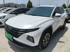2021 Hyundai Tucson 1.5T DCT GLX Elite, белый — фото 2