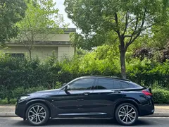 2022 BMW X4 30i M, чёрный — фото 3