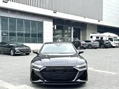 2021 Audi A7 45 TFSI Premium Selection, чёрный — фото 2