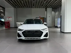 2022 Audi A7 45 TFSI Premium Selection, белый — фото 2