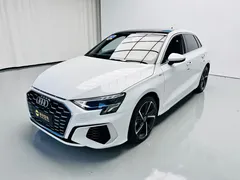 2023 Audi A3 Sportback 35 TFSI Fashion Sport, белый — фото 1