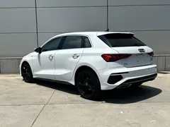 2022 Audi A3 Sportback 35 TFSI, белый — фото 3
