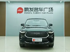 2021 Haval F7 2.0T 4WD iYue, чёрный — фото 2